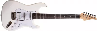 Chitare electrice - Chitara electrica Arrow ST-211 RW Snow White, guitarshop.ro