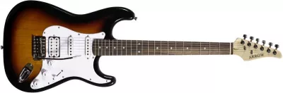Chitare electrice - Chitara electrica Arrow STH-01 Sunburst HSS RW, guitarshop.ro
