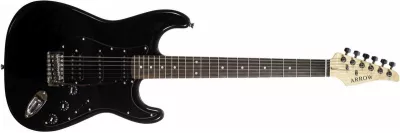 Chitare electrice - Chitara electrica Arrow STH-03 Black HSS RW, guitarshop.ro