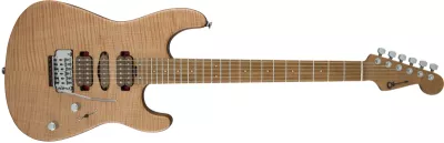 Chitare electrice - Chitara electrica Charvel Guthrie Govan Signature Flame Maple, Natural Top with Walnut Stain Back and Sides, guitarshop.ro