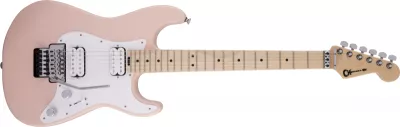 Chitare electrice - Chitara electrica Charvel Pro Mod So-Cal Style 1 HH FR (Culoare: Satin Shell Pink), guitarshop.ro