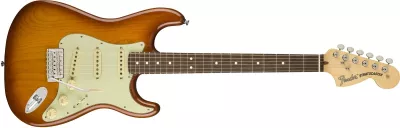 Chitare electrice - Chitara electrica Fender American Performer Stratocaster (Fretboard: Rosewood; Culoare: Honey Burst), guitarshop.ro