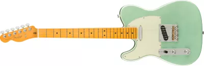 Chitare electrice - Chitara electrica Fender American PRO II Telecaster Left-Hand (Fretboard: Maple; Culori Fender: Mystic Surf Green), guitarshop.ro