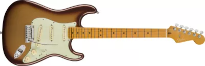 Chitare electrice - Chitara electrica Fender American Ultra Stratocaster (Fretboard: Maple; Culoare: Mocha Burst), guitarshop.ro