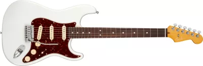 Chitare electrice - Chitara electrica Fender American Ultra Stratocaster (Fretboard: Rosewood; Culoare: Artic Pearl), guitarshop.ro