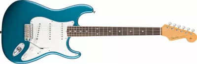 Chitare electrice - Chitara electrica Fender Eric Johnson Stratocaster Rosewood (Culori Fender: Lucerne Aqua Firemist; Fretboard: Rosewood), guitarshop.ro