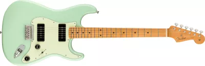 Chitare electrice - Chitara electrica Fender Noventa Stratocaster Maple Fingerboard, Surf Green, guitarshop.ro