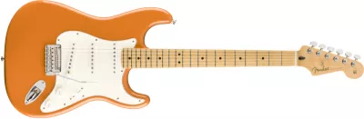 Chitare electrice - Chitara electrica Fender Player Stratocaster (Fretboard: Maple; Culoare: Capri Orange), guitarshop.ro