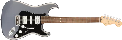 Chitare electrice - Chitara electrica Fender Player Stratocaster HSH (Culoare: Silver; Fretboard: Pau Ferro), guitarshop.ro
