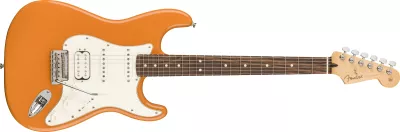 Chitare electrice - Chitara electrica Fender Player Stratocaster HSS (Culoare: Capri Orange; Fretboard: Pau Ferro), guitarshop.ro