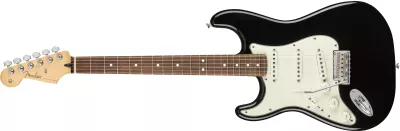 Chitare electrice - Chitara electrica Fender Player Stratocaster Left Hand (Culoare: Black; Fretboard: Pau Ferro), guitarshop.ro