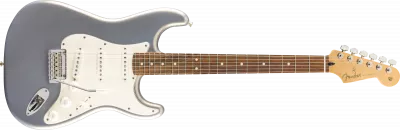 Chitare electrice - Chitara electrica Fender Player Stratocaster Pau Ferro Silver, guitarshop.ro