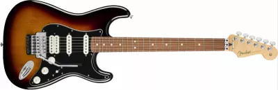 Chitare electrice - Chitara electrica Fender Player Stratocaster w/ Floyd Rose (Culoare: 3-Color Sunburst; Fretboard: Pau Ferro), guitarshop.ro