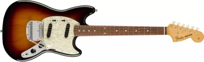 Chitare electrice - Chitara electrica Fender Vintera 60's Mustang (Culori Fender: 3-Tone Sunburst), guitarshop.ro