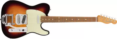 Chitare electrice - Chitara electrica Fender Vintera 60's Telecaster Bigsby (Culori Fender: 3-Tone Sunburst), guitarshop.ro