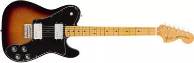 Chitare electrice - Chitara electrica Fender Vintera 70's Tele Deluxe (Culori Fender: 3-Tone Sunburst), guitarshop.ro