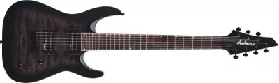 Chitare electrice - Chitara electrica Jackson JS22Q-7 DKA HT Transparent Black Burst, guitarshop.ro