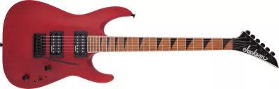 Chitare electrice - Chitara electrica Jackson JS24 DKAM DX Red Satin/BLK, guitarshop.ro