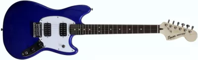 Chitare electrice - Chitara electrica Squier Bullet Mustang HH (Culoare: Imperial Blue), guitarshop.ro
