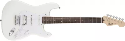 Chitare electrice - Chitara electrica Squier Bullet Stratocaster HT HSS (Culoare: Arctic White; Fretboard: Indian Laurel), guitarshop.ro
