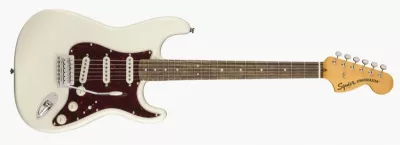 Chitare electrice - Chitara electrica Squier Classic Vibe 70s Strat LRL (Culoare: Olympic White; Fretboard: Indian Laurel), guitarshop.ro