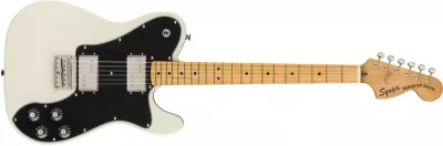 Chitare electrice - Chitara electrica Squier Classic Vibe 70s Tele Deluxe MN (Culoare: Olympic White), guitarshop.ro