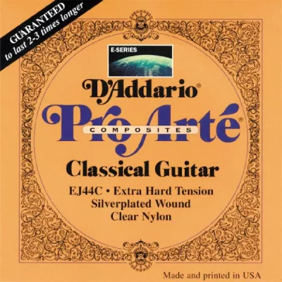 Corzi chitara clasica - Corzi chitara clasica D'addario EJ44C Pro-Arte Composite, Extra-Hard Tension, guitarshop.ro