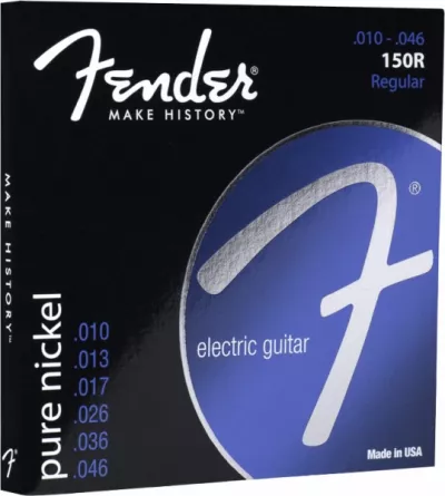 Corzi chitara electrica - Corzi chitara electrica Fender Original 150 R Pure Nickel Ball End 10-46, guitarshop.ro