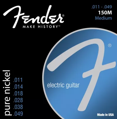 Corzi chitara electrica - Corzi chitara electrica Fender Original 150M Pure Nickel Ball End 11-49, guitarshop.ro