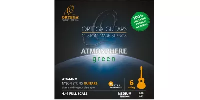 Corzi chitara clasica - Corzi clasica Ortega ATG44NM Medium Tension, guitarshop.ro