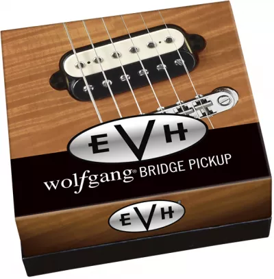Doze chitare electrice - Doza chitara electrica EVH Wolfgang Bridge Pickup, Black and White, guitarshop.ro