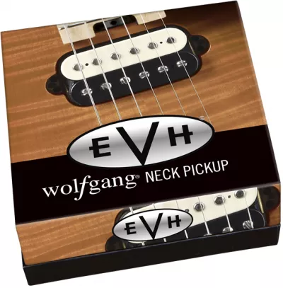 Doze chitare electrice - Doza chitara electrica EVH Wolfgang Neck Pickup, Black and White, guitarshop.ro