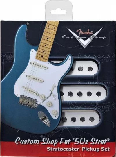 Doze chitare electrice - Doze chitara Fender Custom Shop Fat '50s Stratocaster (set 3 buc), guitarshop.ro