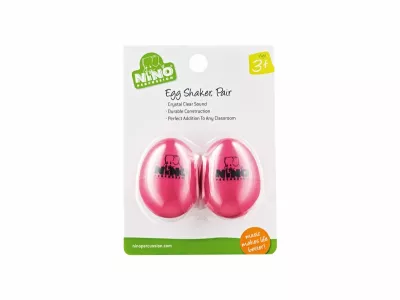Shakere - Egg-Shaker Meinl NINO540 (Culoare: Strawberry Pink), guitarshop.ro