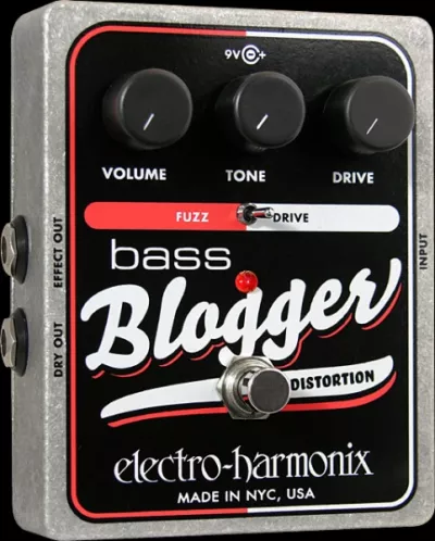 Efecte chitara bass - Electro-Harmonix Bass Blogger - Distortion/Overdrive, guitarshop.ro