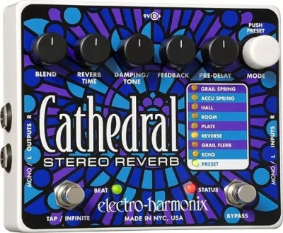 Efecte chitara electrica - Electro-Harmonix Cathedral - Deluxe Reverb, guitarshop.ro