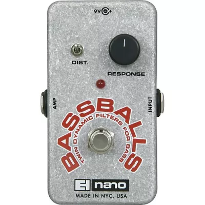 Efecte chitara bass - Electro-Harmonix EHX Bass Balls Twin Dynamic Envelope Filter, guitarshop.ro