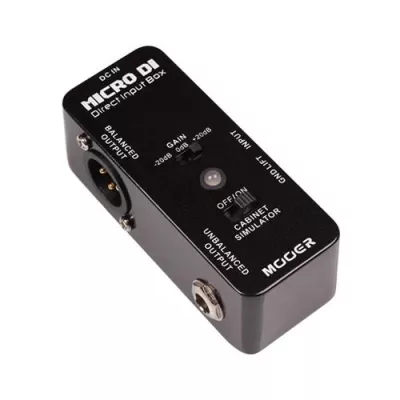 Efecte chitara electrica - Mooer Micro DI Direct Input Box, guitarshop.ro