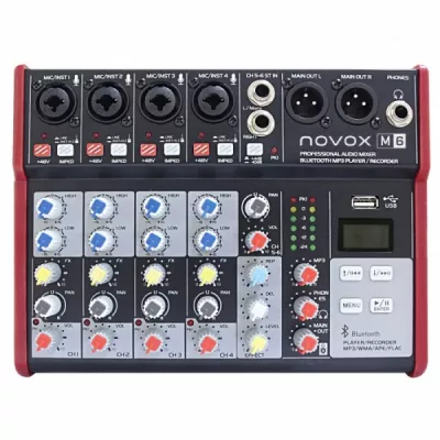 Mixere - NOVOX M6 Mixer, guitarshop.ro
