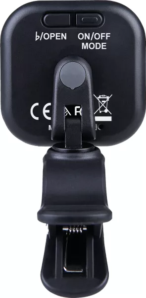 Acordoare chitara, metronoame - Tuner Fender Flash Black, guitarshop.ro