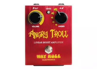 Efecte chitara electrica - Way Huge Electronics WHE101  Angry Troll Boost, guitarshop.ro