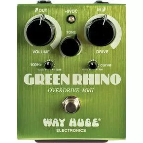 Efecte chitara electrica - Way Huge Electronics WHE202 Green Rhino Overdrive, guitarshop.ro