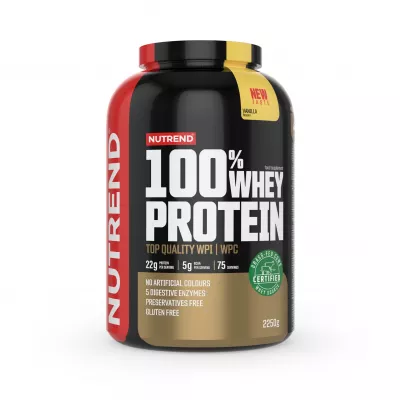 Concentrate Proteice - 100% WHEY PROTEIN 2.25 kg Vanilla, advancednutrition.ro