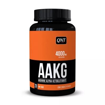 Arginina - QNT AAKG 4000 - 100 tablete, advancednutrition.ro