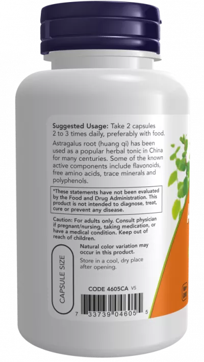 Stimulatoare - Astragalus 500mg - 100 capsule vegane, advancednutrition.ro