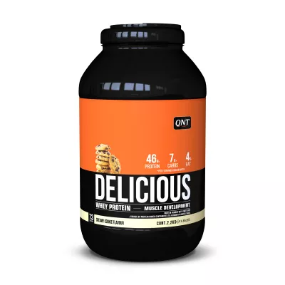 DELICIOUS WHEY PROTEIN 2.2 kg Creamy cookie