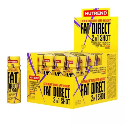 Slabire & Definire - Nutrend FAT DIRECT SHOT 20 Doze x60ml, advancednutrition.ro