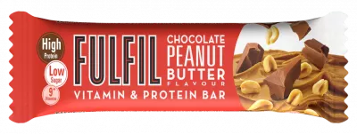 Batoane & Shake-uri - Fulfil Nutrition 4 Batoane x 55g Choco Peanut Butter, advancednutrition.ro