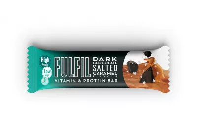 Batoane & Shake-uri - Fulfil Nutrition 4 Batoane x 55g Dark Chocolate Salted Caramel, advancednutrition.ro