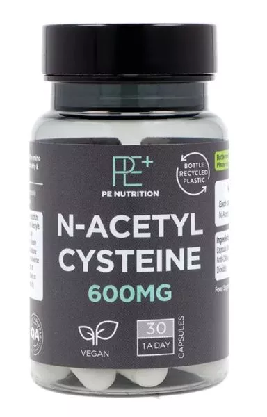 Holland & Barrett PE Nutrition N-Acetyl Cysteine 600mg 30 Capsule
